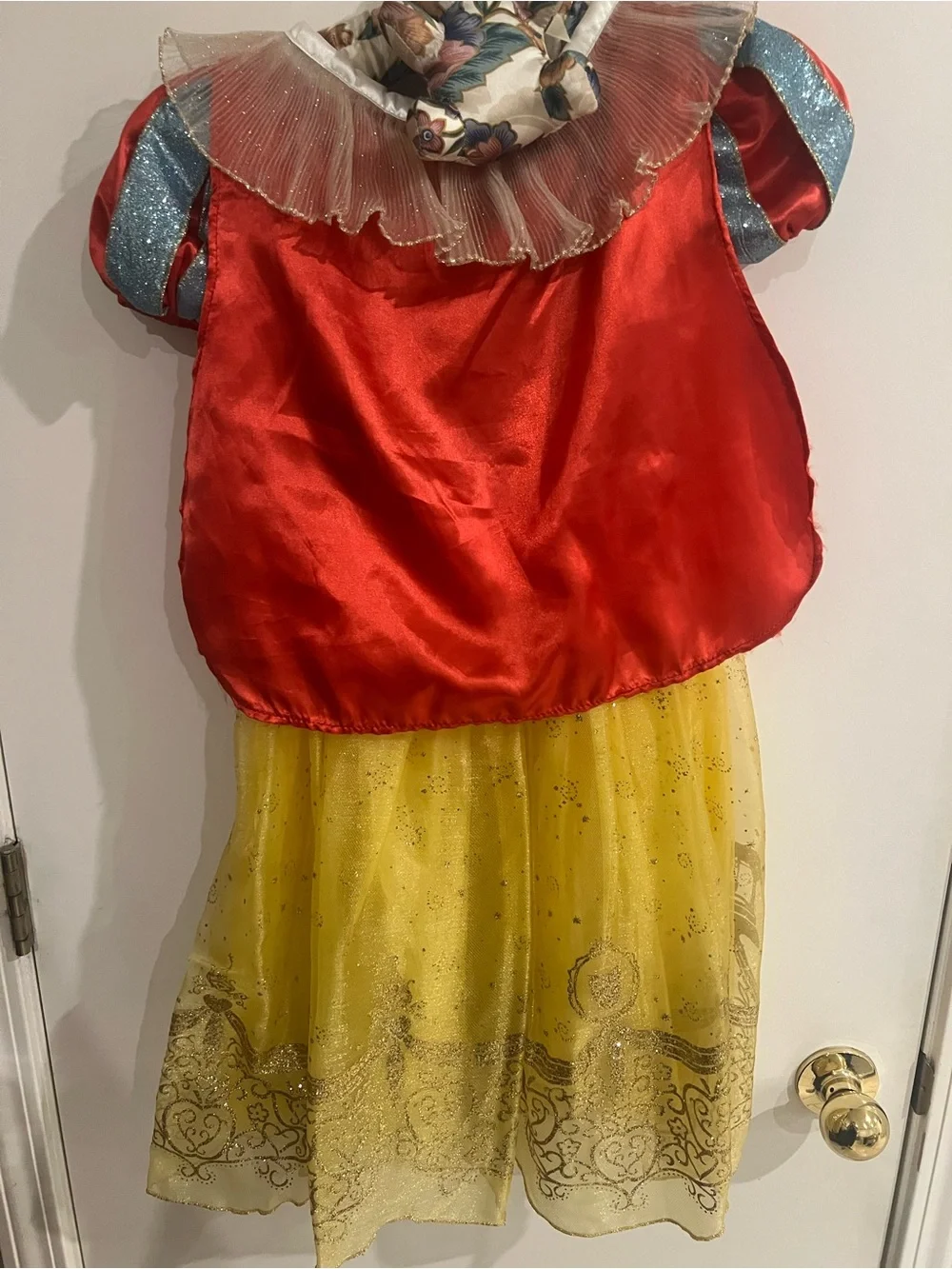 Disney Snow White Costume Dress - Blue, Red & Yellow